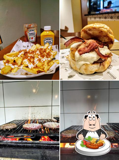 Platos en La Parrilla Burguer