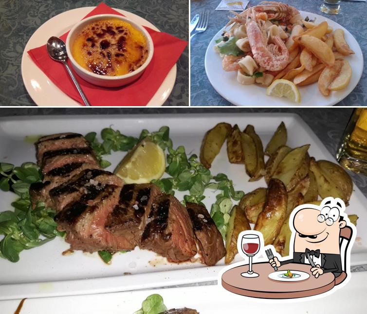 Platti al Ristorante L'uva Tardiva