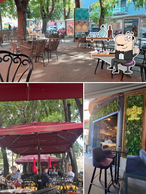 Dai un'occhiata agli interni di Rustico Bar