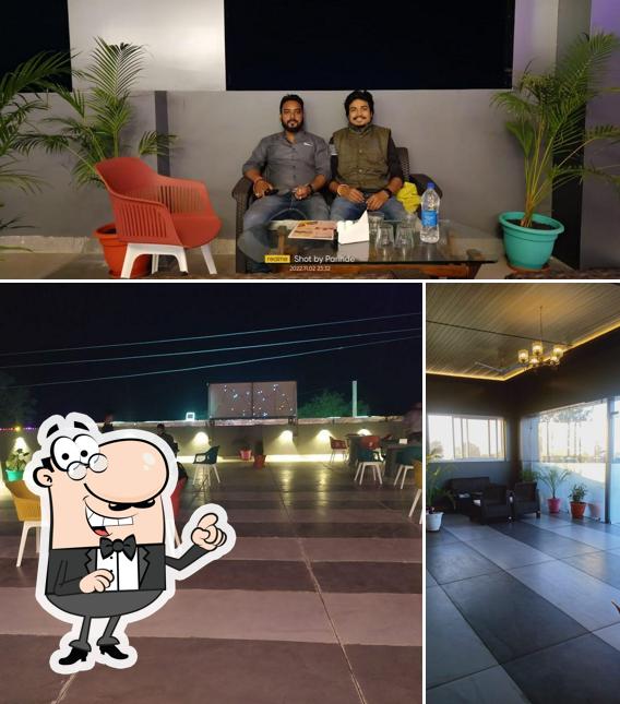 The interior of MP-49 Restaurant Veg & Non Veg