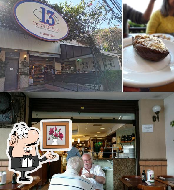 Veja imagens do interior do Padaria 13 de Maio - Pães e Massas Artesanais