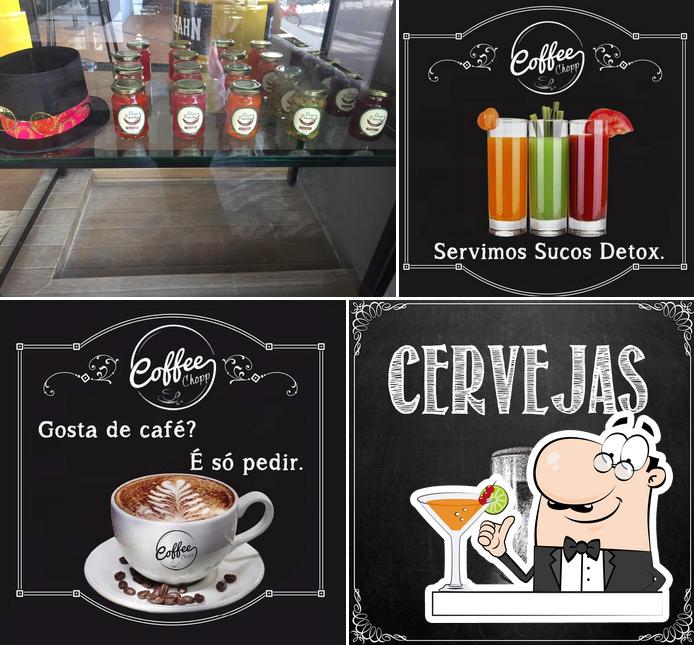 Escolha uma bebida do menu