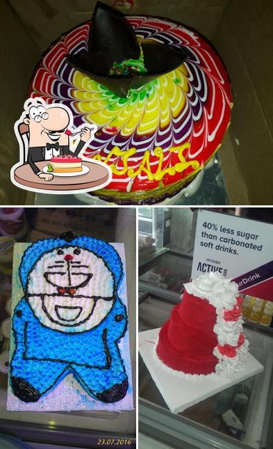 Shankar Mahadev Bakery offers a number of sweet dishes