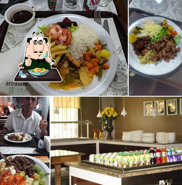 Comida em Restaurante Vila