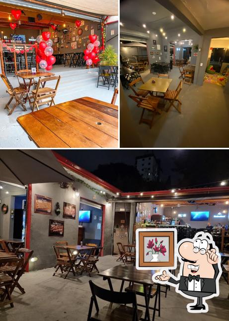 O interior do Casavéia Bebidas E Espetos