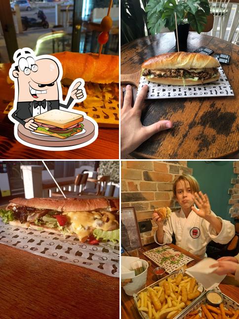 Toast al formaggio al The Fat Boar