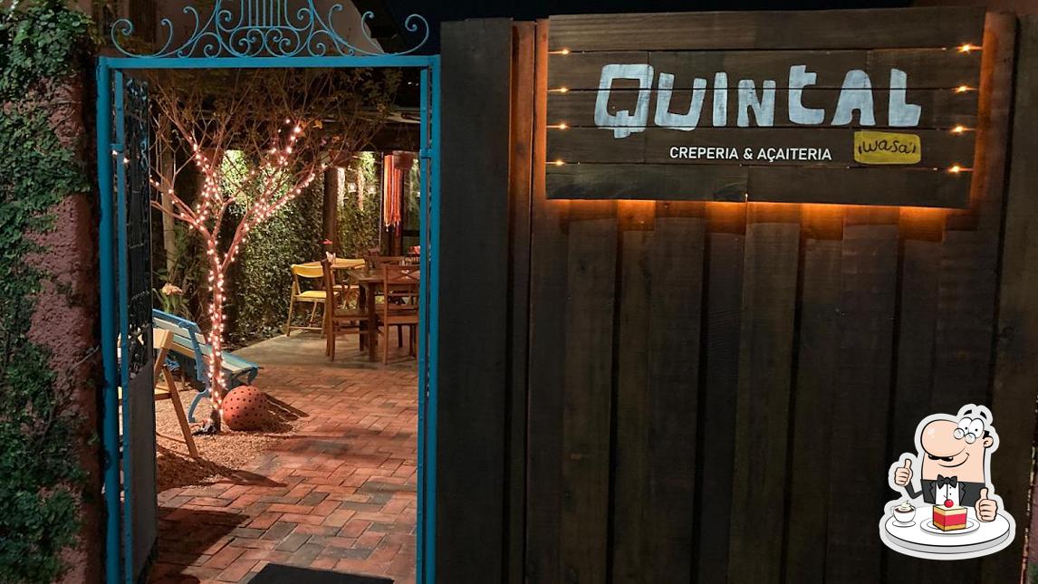 Quintal Iwasa'i - Creperia & Açaiteria oferece uma variedade de sobremesas