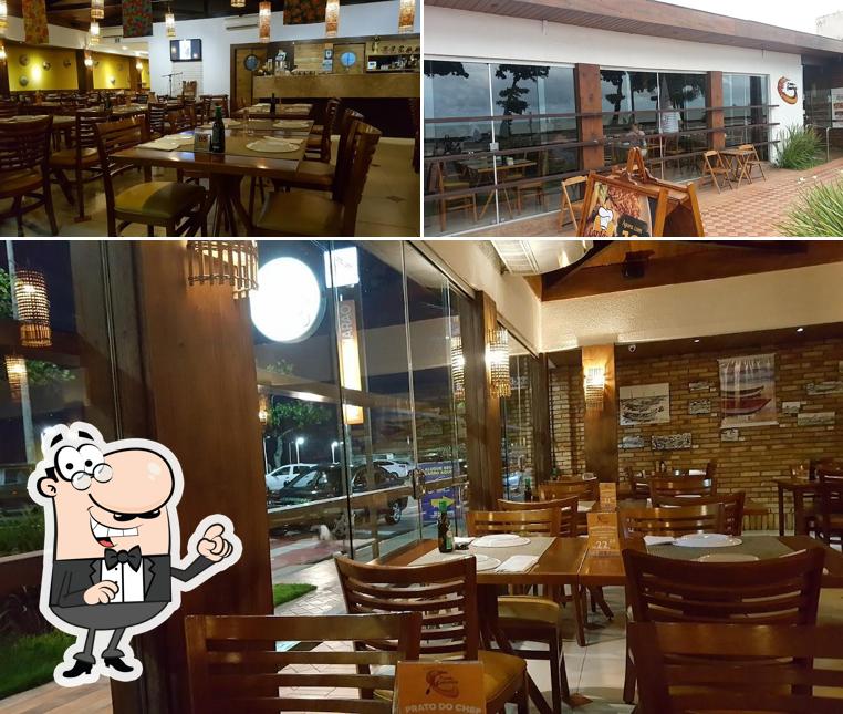 Veja imagens do interior do Canoa do Camarões