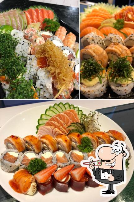 Escolha diversas opções de sushi