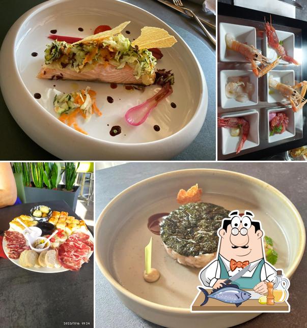 Salmone grigliato al Hugo Cafè & Restaurant