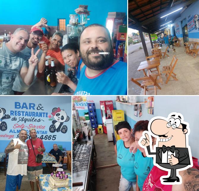 Look at the image of Bar e restaurante do Aquiles