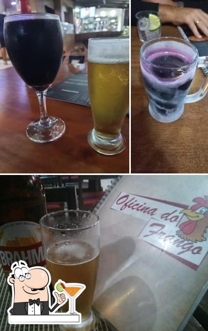 Escolha uma bebida do menu