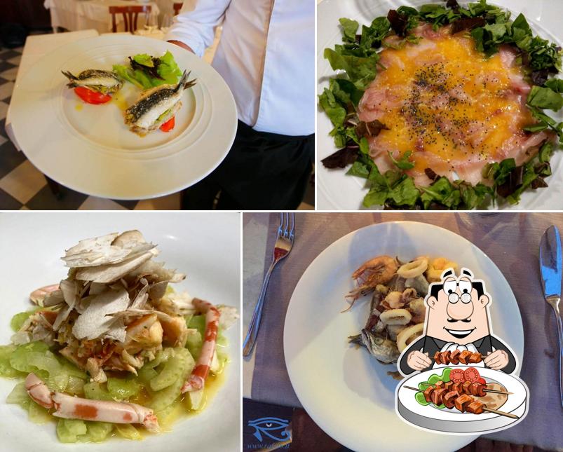 Ceviche al Ristorante La Ruota