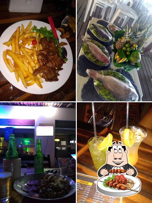 Esta é a imagem ilustrando comida e bebida no Boteco Social