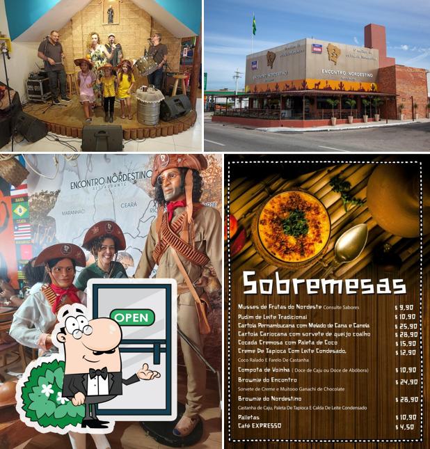 O exterior do Restaurante Encontro Nordestino Duque de Caxias