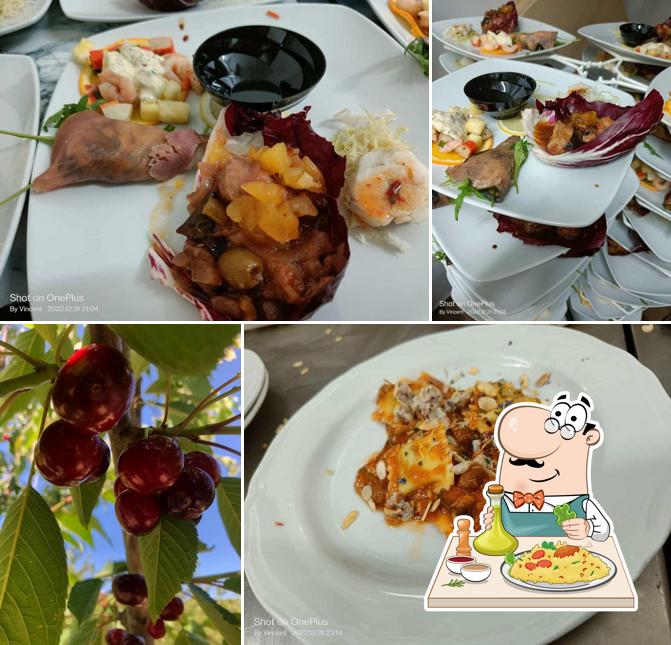 Platti al Agriturismo Serra Moneta