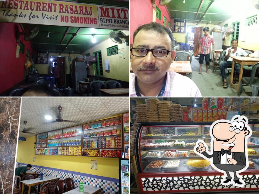 The interior of Resturant Rasaraj