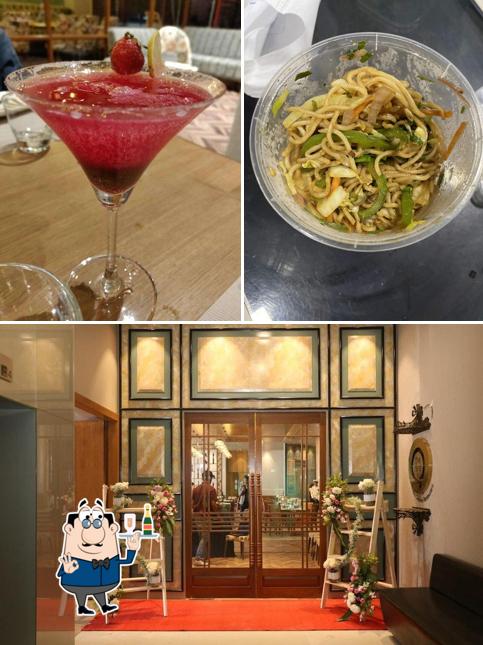 The Nine serves alcohol