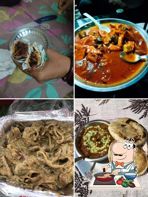 Chicken curry at Khalsa veg. hub