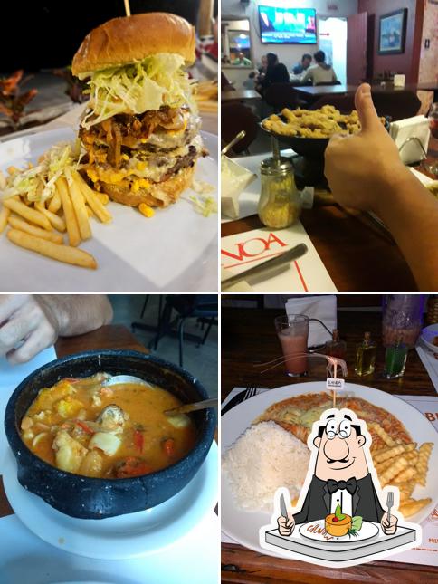 Sanduíche de carne de porco desfiada em Kanoa