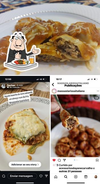 Platos en Massas Artesanais Larissa Italiano Unidade Itupeva