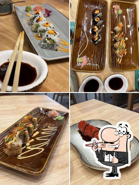 Order various sushi options