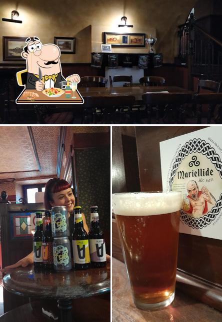 Questa è la immagine che raffigura la cibo e interni di Mariello's Pub