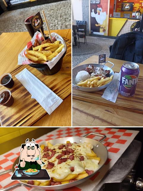 Macaroni and cheese em Santo Gastro Bar