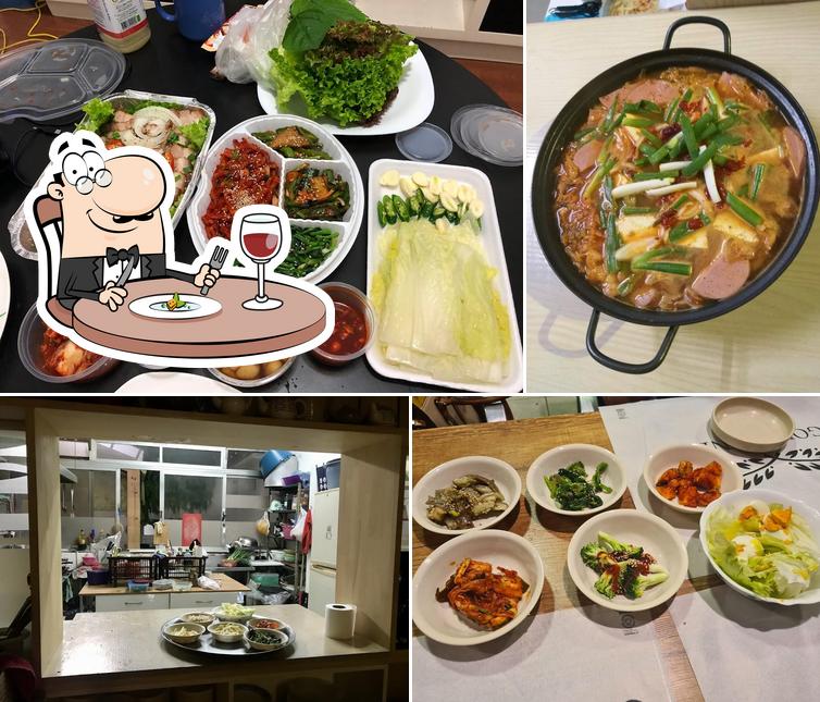 Platos en Restaurante Coreano SunMi (순미식당)