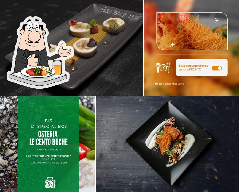 Cibo al Ristorante Le Cento Buche