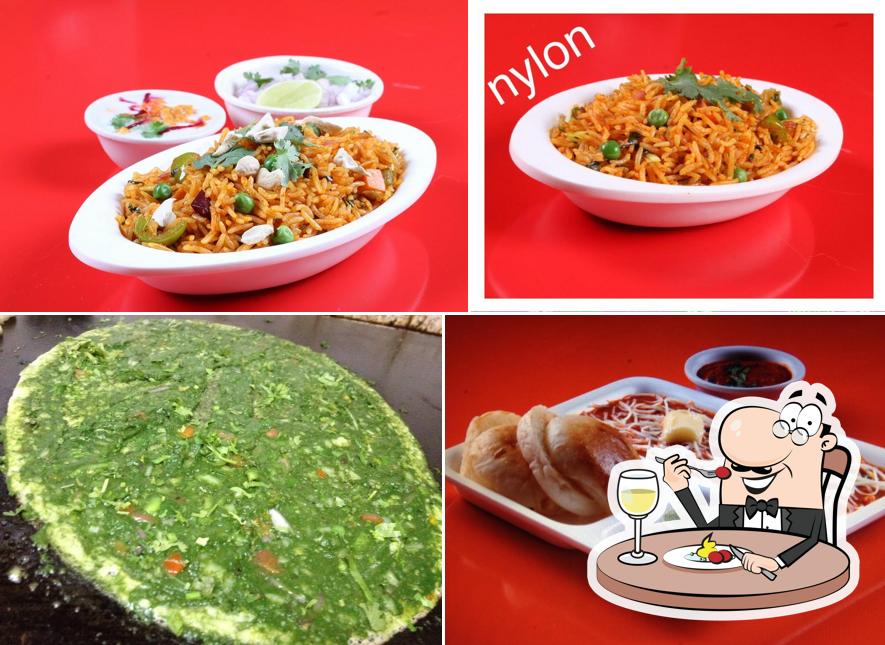 Meals at Nylon Pav Bhaji - Best Pavbhaji in Vadodara South Indian Chinese Pulav & Biryani
