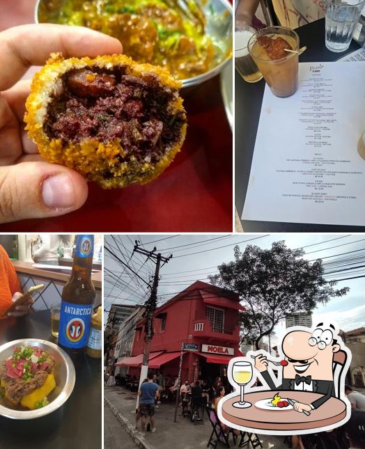 Mousse de chocolate em Bar Moela