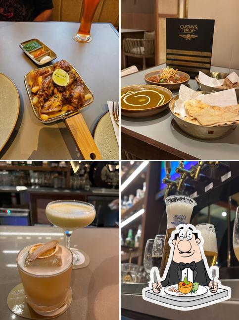 Food at Captain's Brew