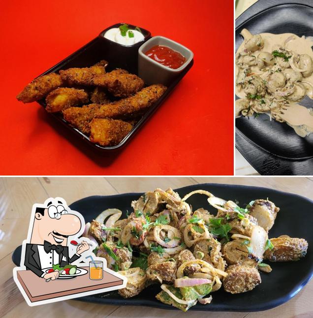 Food at The Soya Chaap Co