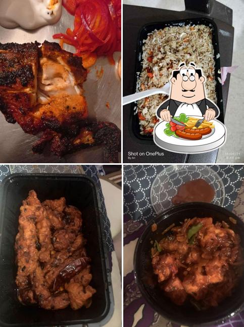 Food at The Royal Cafe