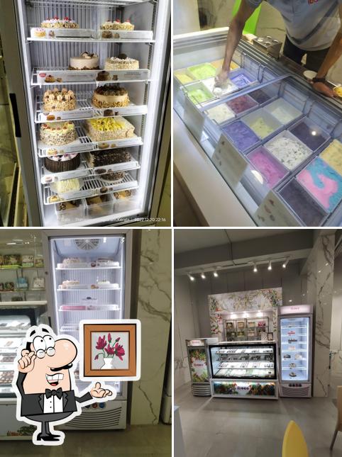 The interior of IBACO ICECREAM