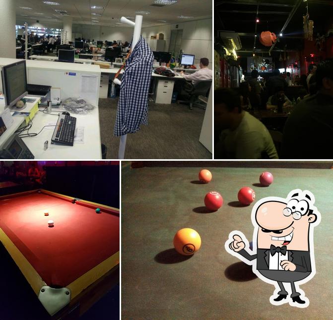 O interior do Augusta 472 Rock Bar