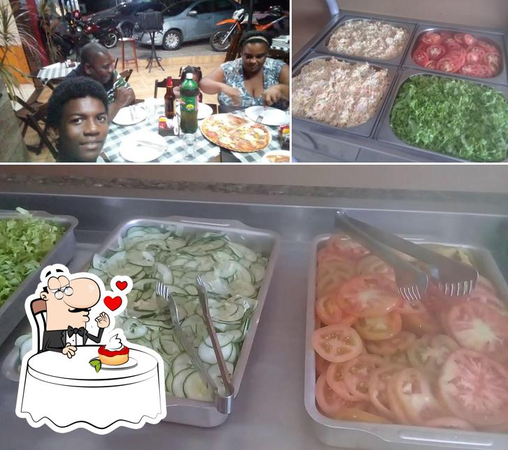 Peça uma das sobremesas