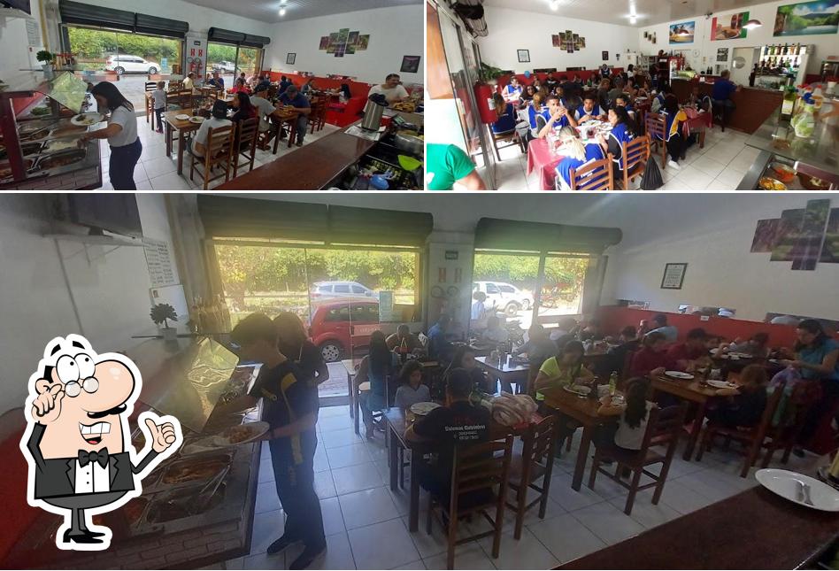 O interior do San Genaro Restaurante