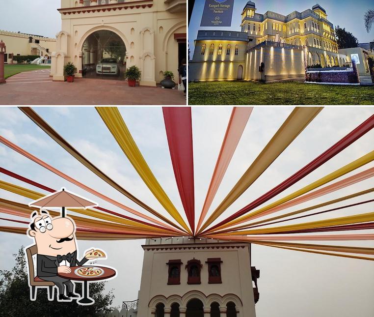 You can get some fresh air at the outside area of The Fort Ramgarh