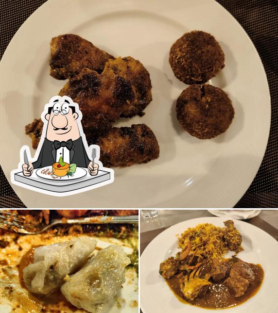 The restaurant's food and beverage