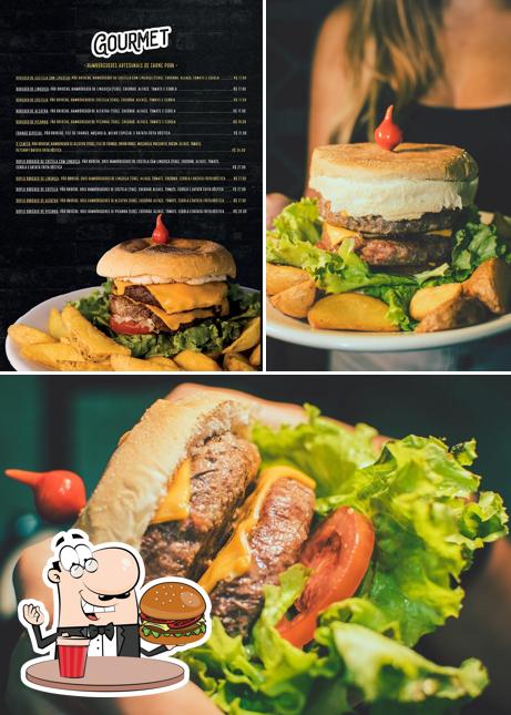 Delicie-se com um hambúrguer no Cemita Burger & BBQ