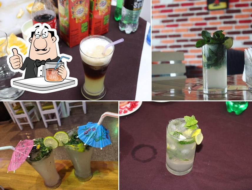 Pick a drink from the menu