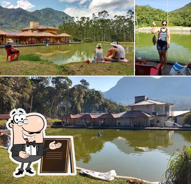 O exterior do Pesque Pague Marquesin