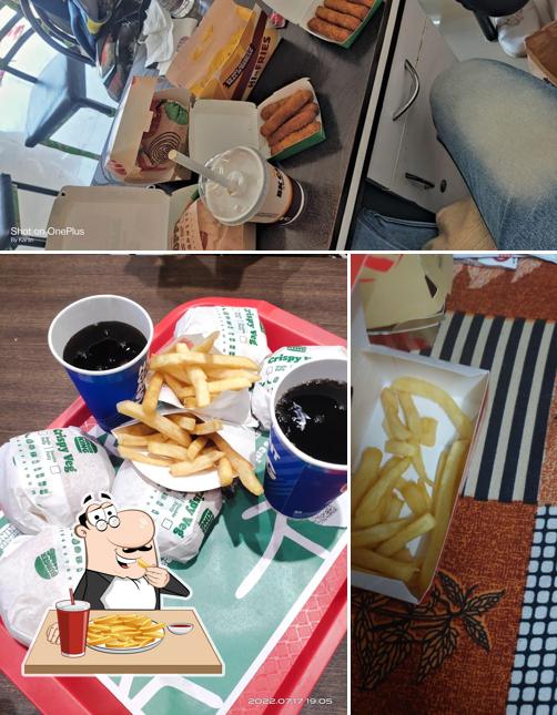 French fries at Burger King