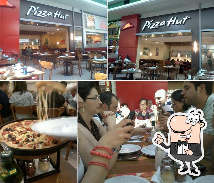 Veja imagens do interior do Pizza Hut