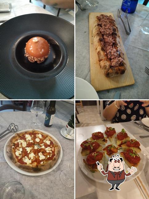 Cibo al Pizzeria "La Sorgente"