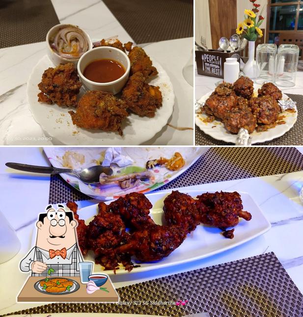 Chicken wings at AR DHABA