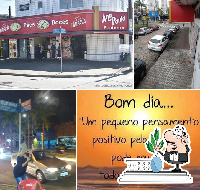 O exterior do Padaria Ana Paula