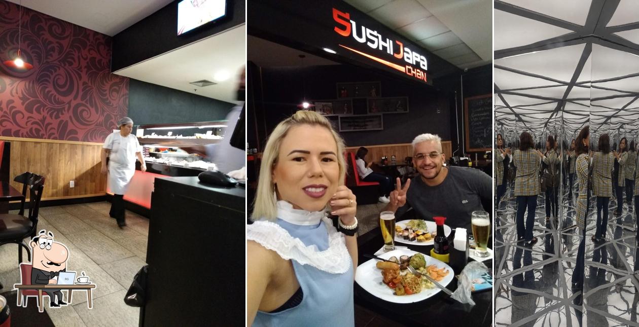 Veja imagens do interior do Sushi Japa Chan - Shopping Cidade